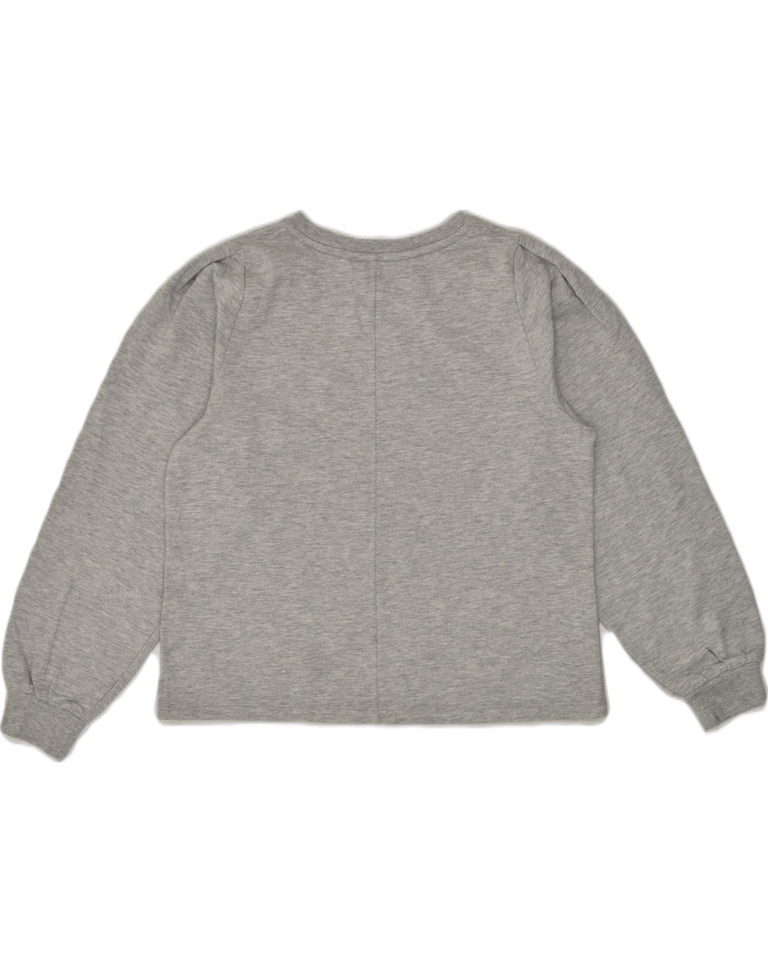 BANANA REPUBLIC Womens Sweatshirt Jumper UK 14 Medium Grey Polyester | Vintage Banana Republic | Thrift | Second-Hand Banana Republic | Used Clothing | Messina Hembry 