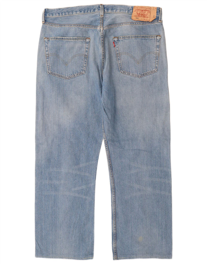 Levi's Herren 501 Straight Jeans W38 L28 Blaue Baumwolle