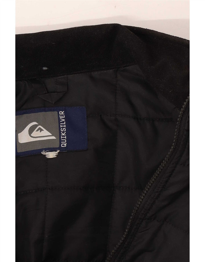 Quiksilver Herren Steppjacke UK 40 Large Schwarz