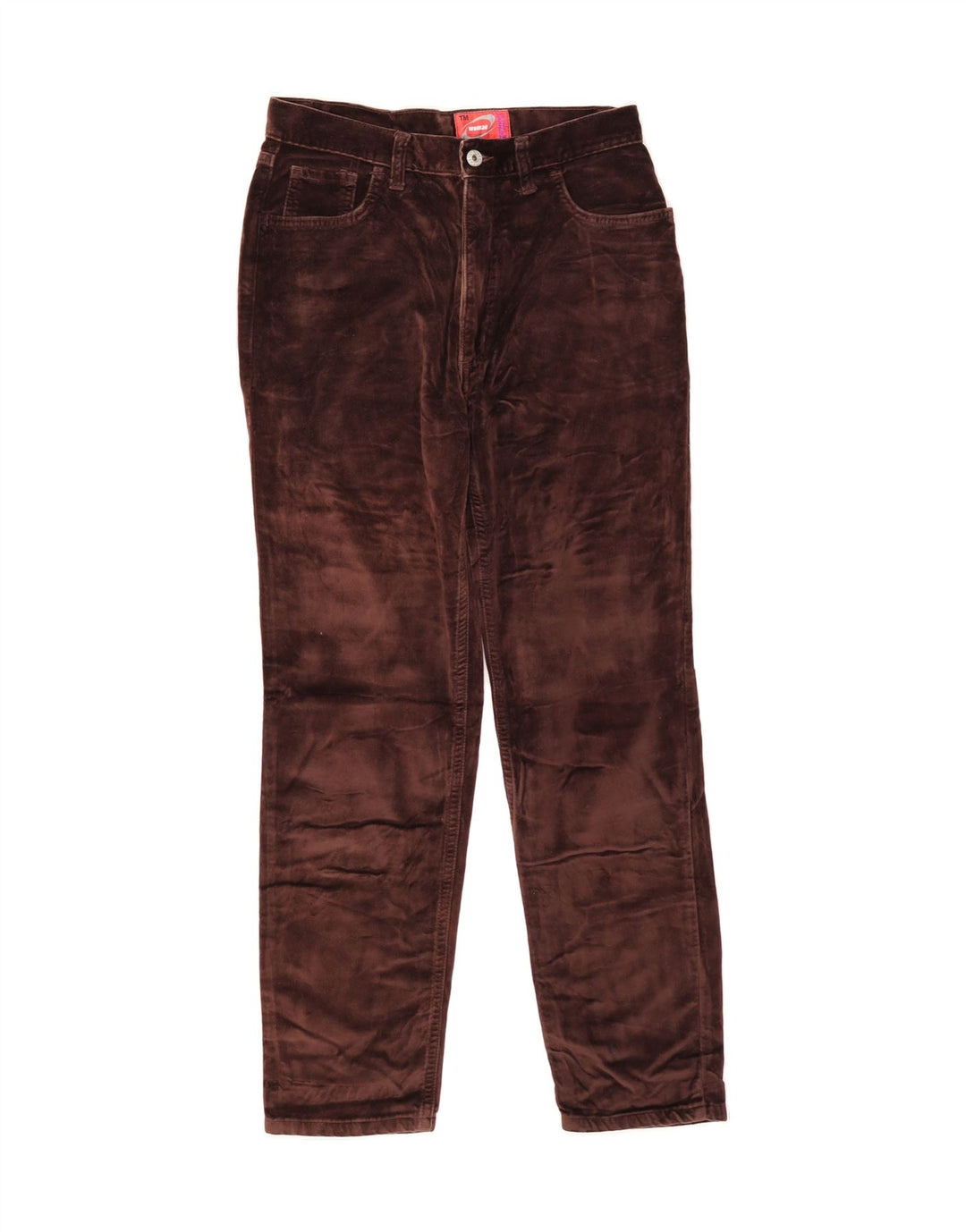 RAYBEST Womens Straight Casual Trousers W28 L28 Brown Vintage Raybest and Second-Hand Raybest from Messina Hembry 