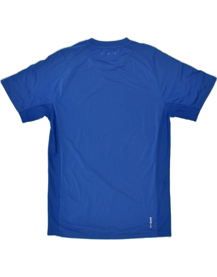 ADIDAS Mens T-Shirt Top Small Blue Vintage Adidas and Second-Hand Adidas from Messina Hembry 