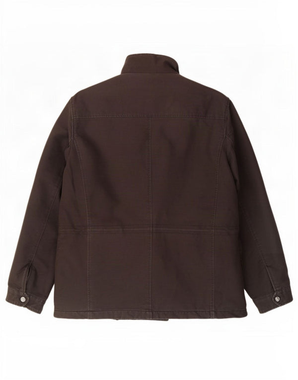 Basefield Herren Sherpa Utility Jacke UK 42 XL Braun Baumwolle