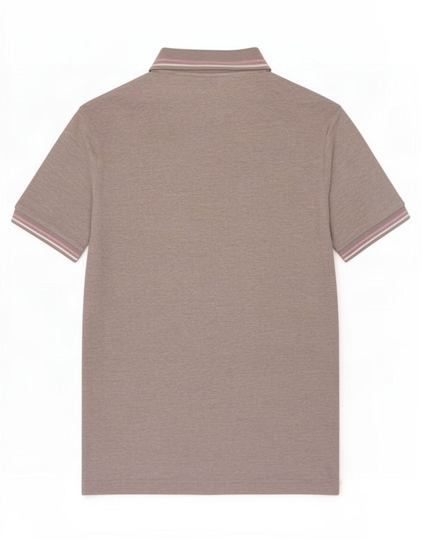 Champion Herren-Poloshirt, Größe S, Grau meliert