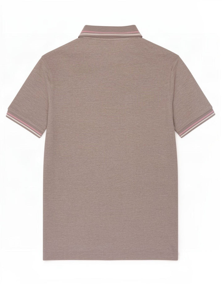 Champion Herren-Poloshirt, Größe S, Grau meliert