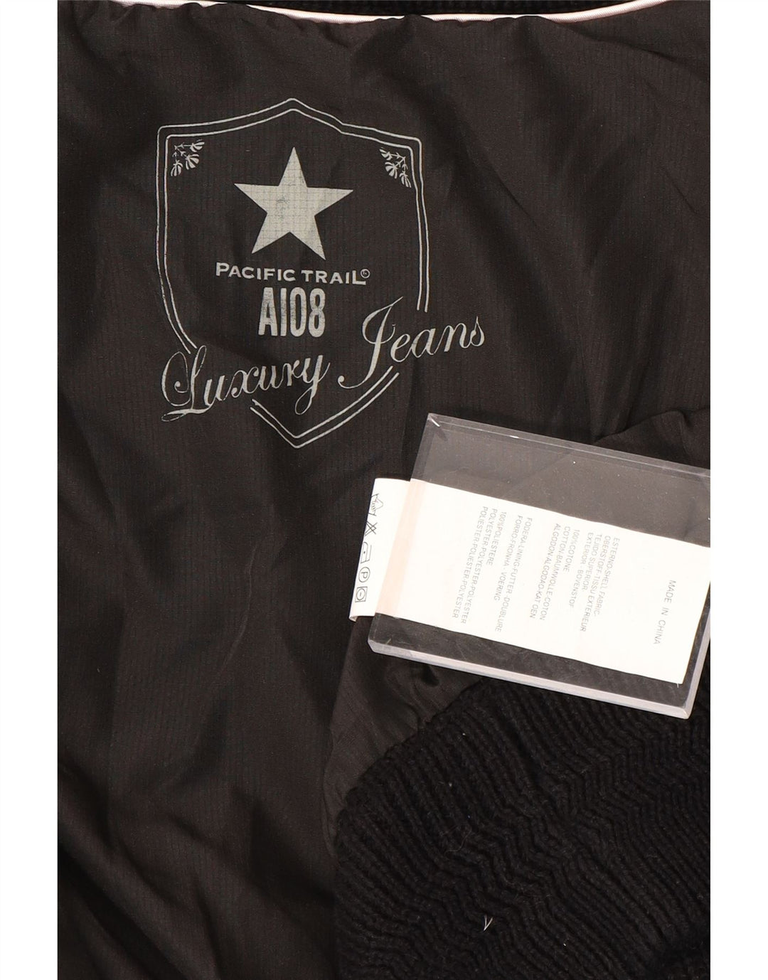 Pacific Trail Herren-Cardigan-Pullover aus mittelschwarzer Baumwolle