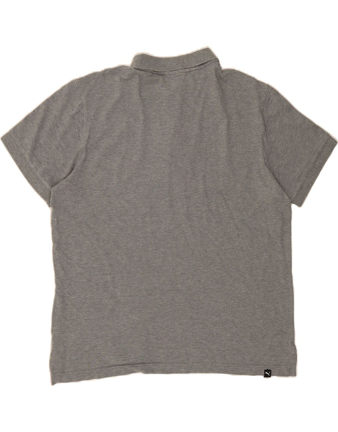PUMA Mens Polo Shirt Large Grey Vintage Puma and Second-Hand Puma from Messina Hembry 