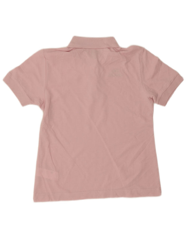 Kappa Damen Poloshirt UK 12 Mittelrosa Baumwolle