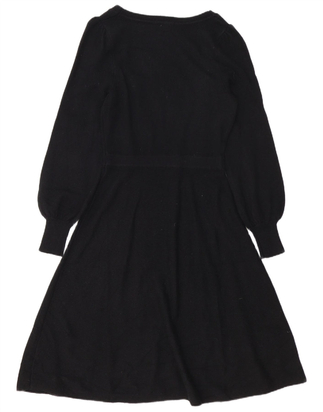 Boden Langarm-Pulloverkleid für Damen, Gr. 10, Größe S, Schwarz, Polyamid