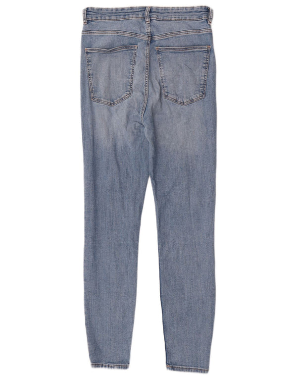 Zara Damen Skinny Jeans EU 40 Medium W30 L28 Blau