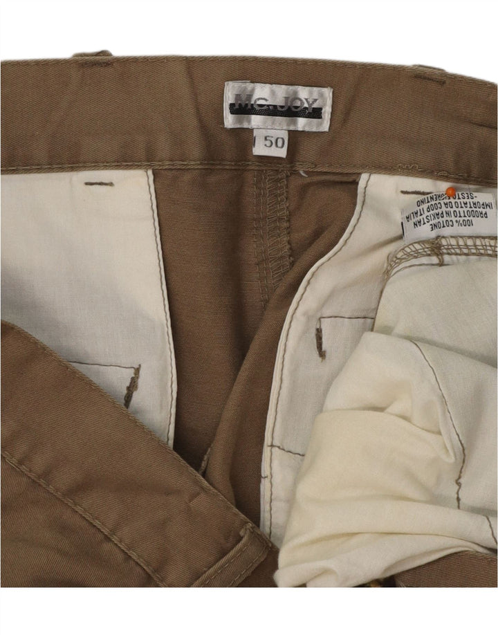MC JOY Herren Cargoshorts IT 50 Large W38 Beige Baumwolle