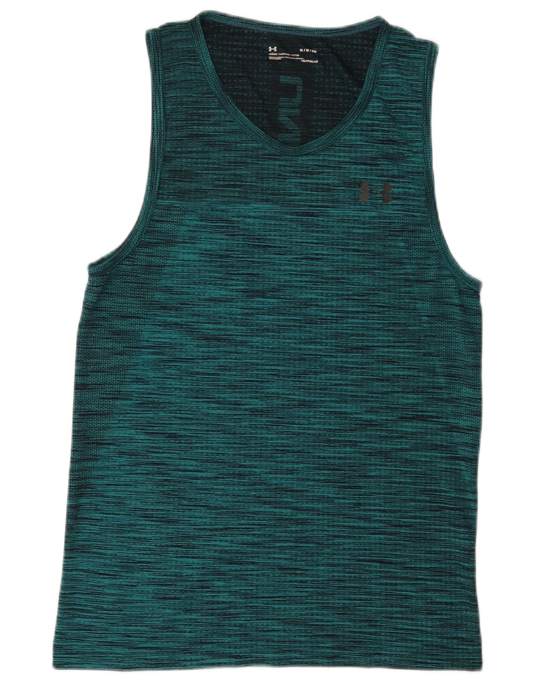 Under Armour Herren Heat Gear Grafik-Westenoberteil Mittelgrün meliert