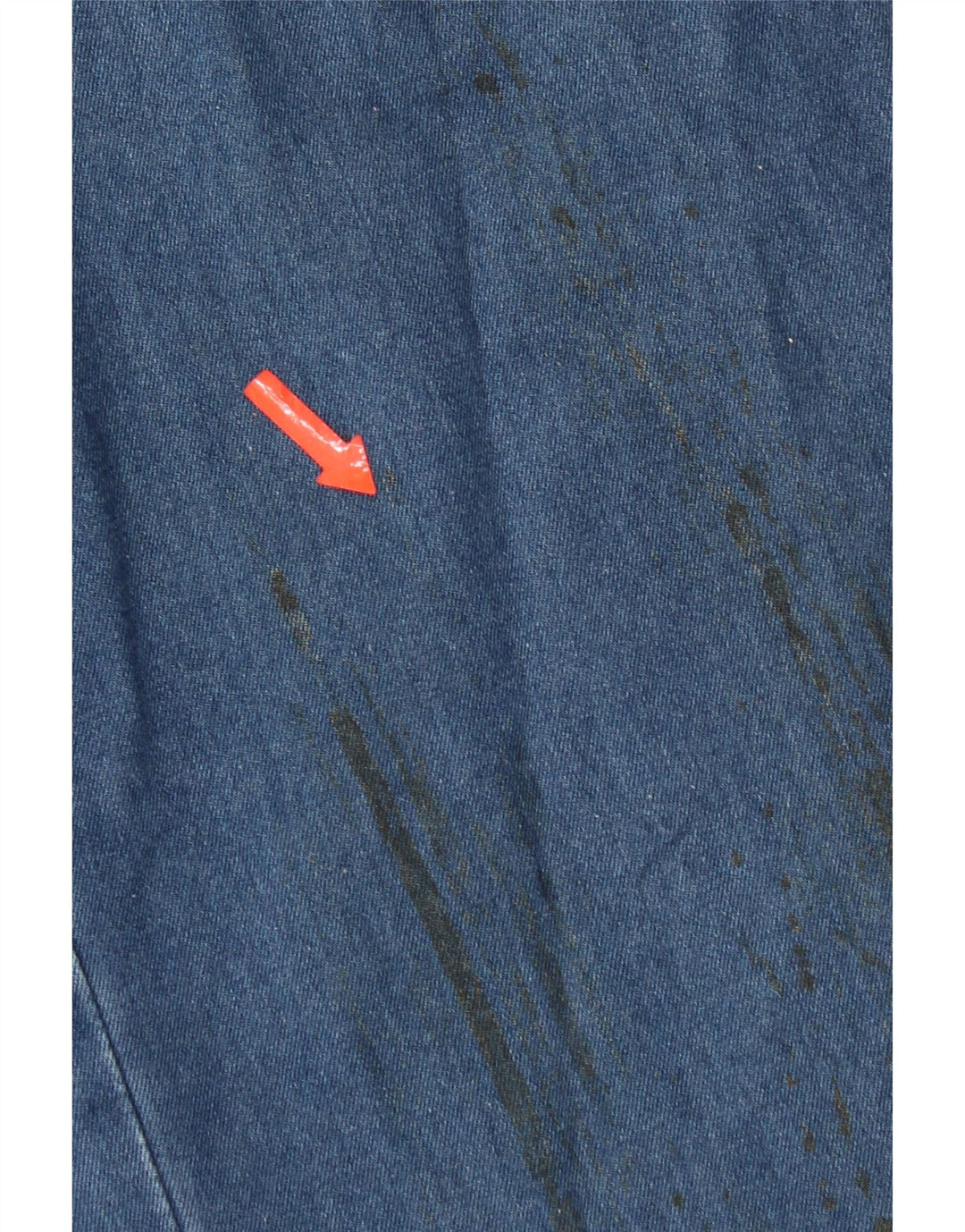 Trussardi Herren Straight Jeans W33 L30 Blaue Baumwolle
