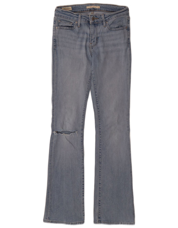 Levi's Womens 715 Bootcut Jeans W26 L32 Blue
