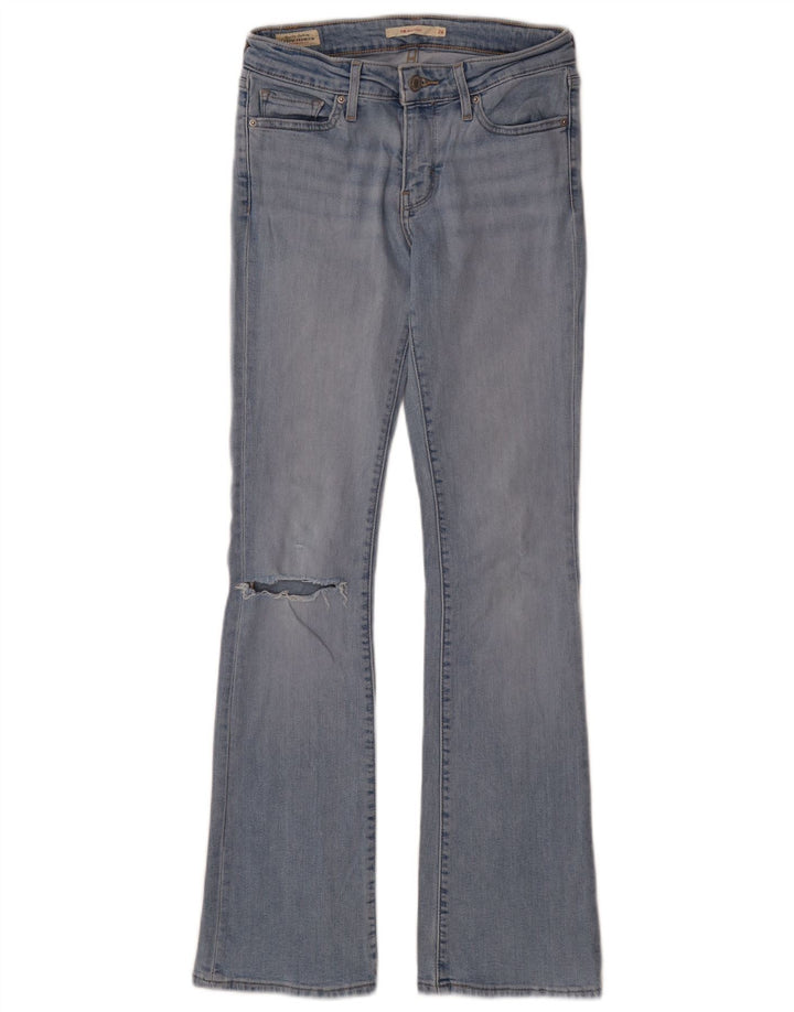Levi's Damen 715 Bootcut Jeans W26 L32 Blau