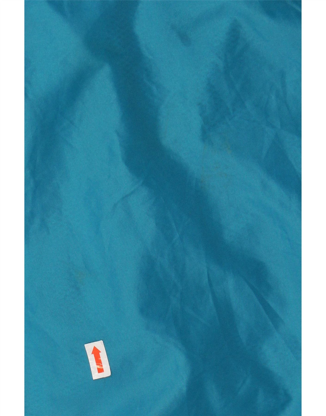 Vintage Damen Regenjacke mit Kapuze UK 16 Groß Marineblau Farbblock