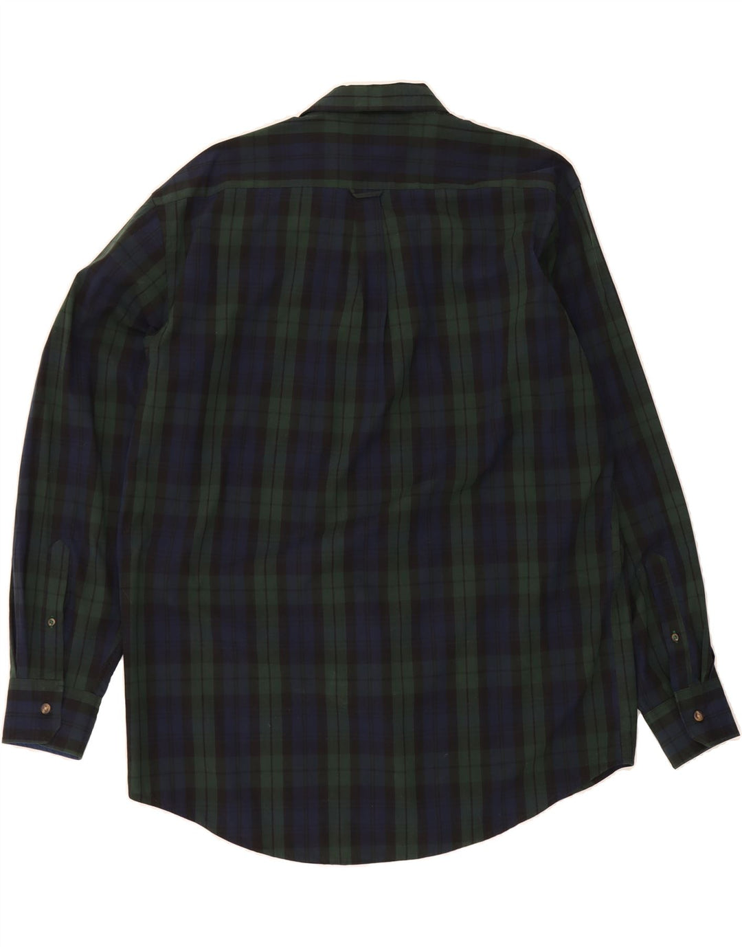 IZOD Mens Flannel Shirt XL Green Check Cotton Vintage Izod and Second-Hand Izod from Messina Hembry 