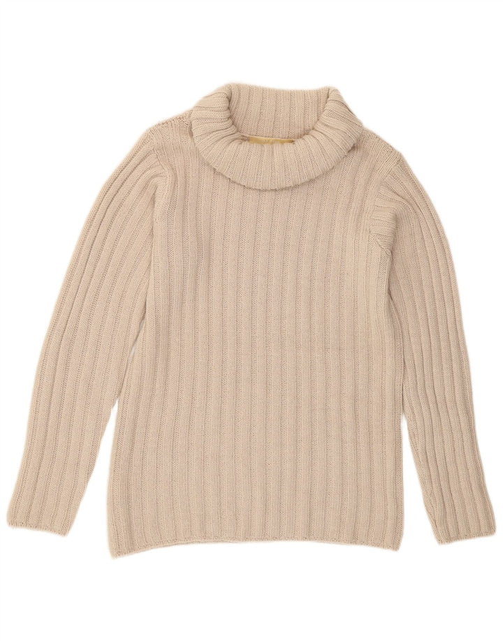 Massimo Rebecchi Damen Alpha Rollkragenpullover IT 44 Mittelbeige