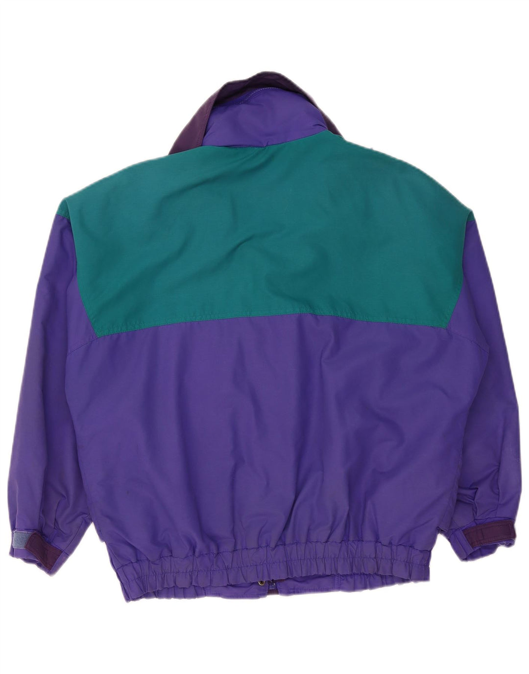 Columbia Damen Übergroße Windjacke UK 16 Large Lila Colourblock