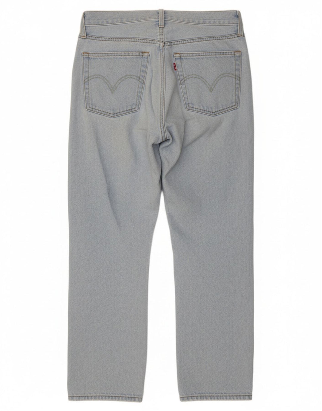 LEVI'S Womens 501 Straight Jeans W28 L25 Blue Cotton Classic
