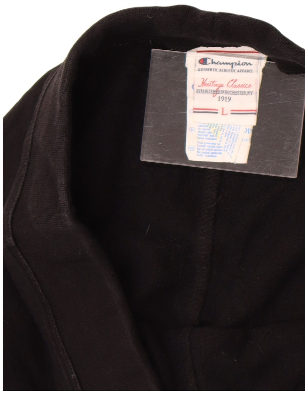 Champion Damen Trainingshose Jogger UK 14 Large Schwarz