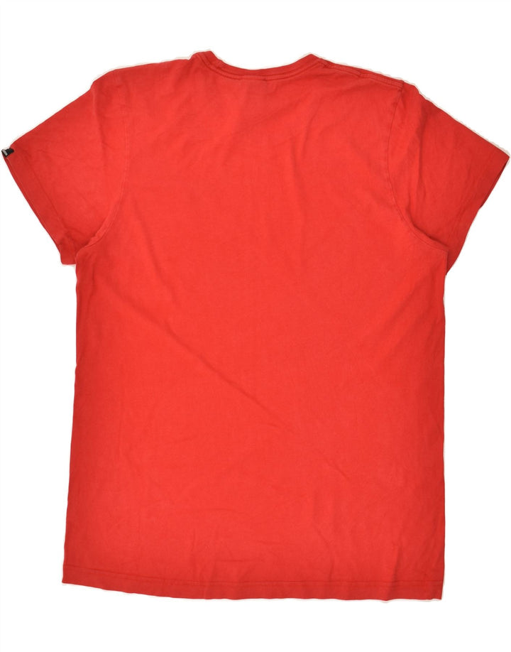 ADIDAS Mens Graphic T-Shirt Top Medium Red Cotton | Vintage Adidas | Thrift | Second-Hand Adidas | Used Clothing | Messina Hembry 
