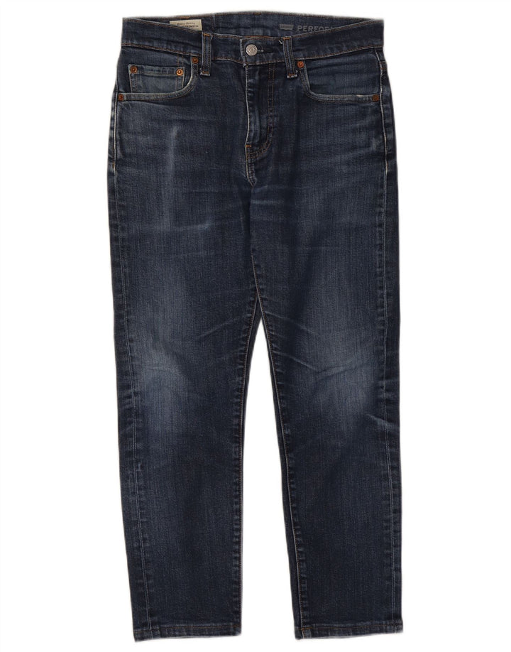 LEVI'S Womens 512 Slim Tapered Jeans W29 L25 Blue Cotton