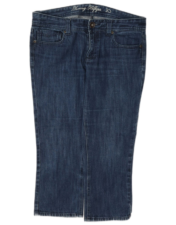 Tommy Hilfiger Damen Capri-Jeans US 10 Large W32 L21 Blau