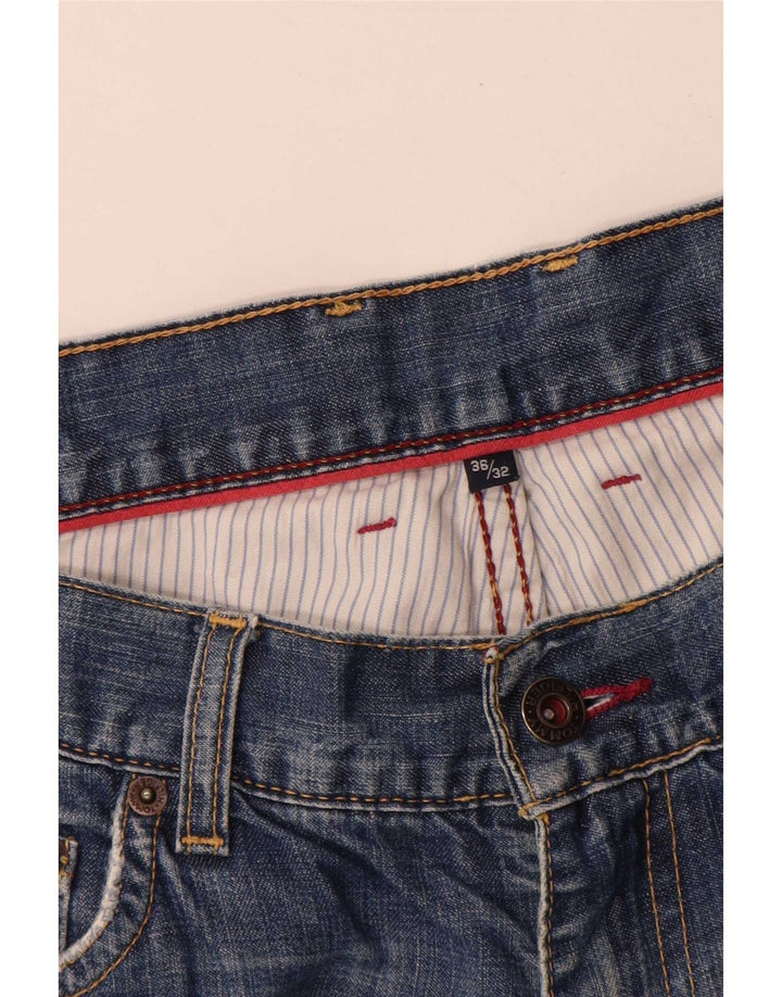 Tommy Hilfiger Herren Straight Jeans W36 L32 Blau