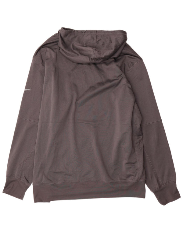 Nike Herren Miami Dolphins Graphic Hoodie Pullover 3XL Grau Polyester