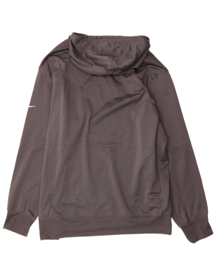 Nike Herren Miami Dolphins Graphic Hoodie Pullover 3XL Grau Polyester