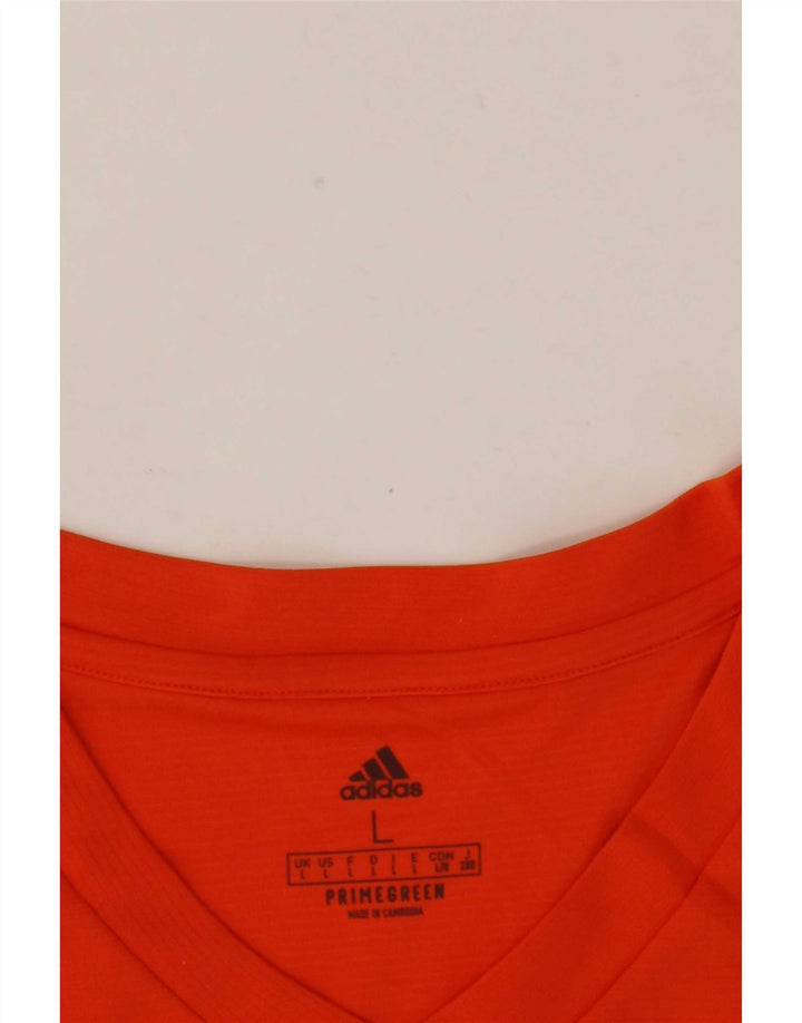 Adidas Herren Aeroready Top Langarm Large Orange