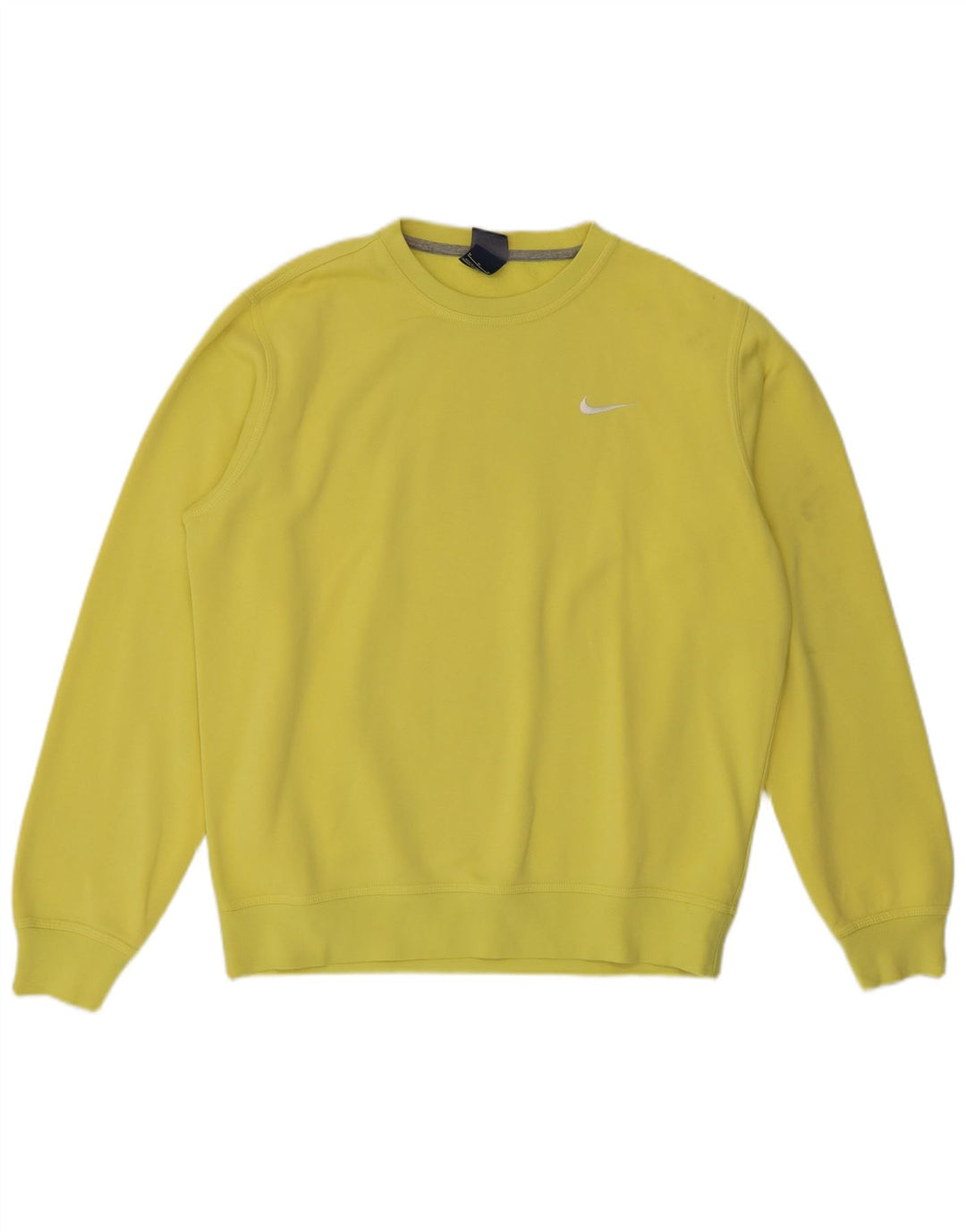 Nike Herren-Sweatshirt-Pullover aus mittelgelber Baumwolle