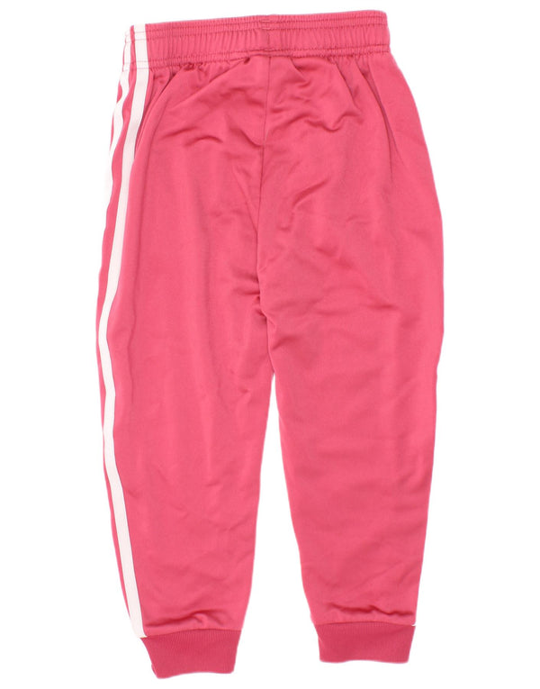 Adidas Mädchen-Trainingshose, Jogginghose, 4–5 Jahre, rosa, Polyester