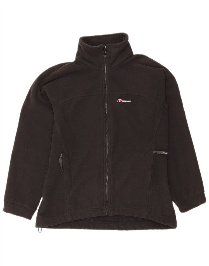 Berghaus Damen Übergroße Fleecejacke UK 10 Small Schwarz Polyester