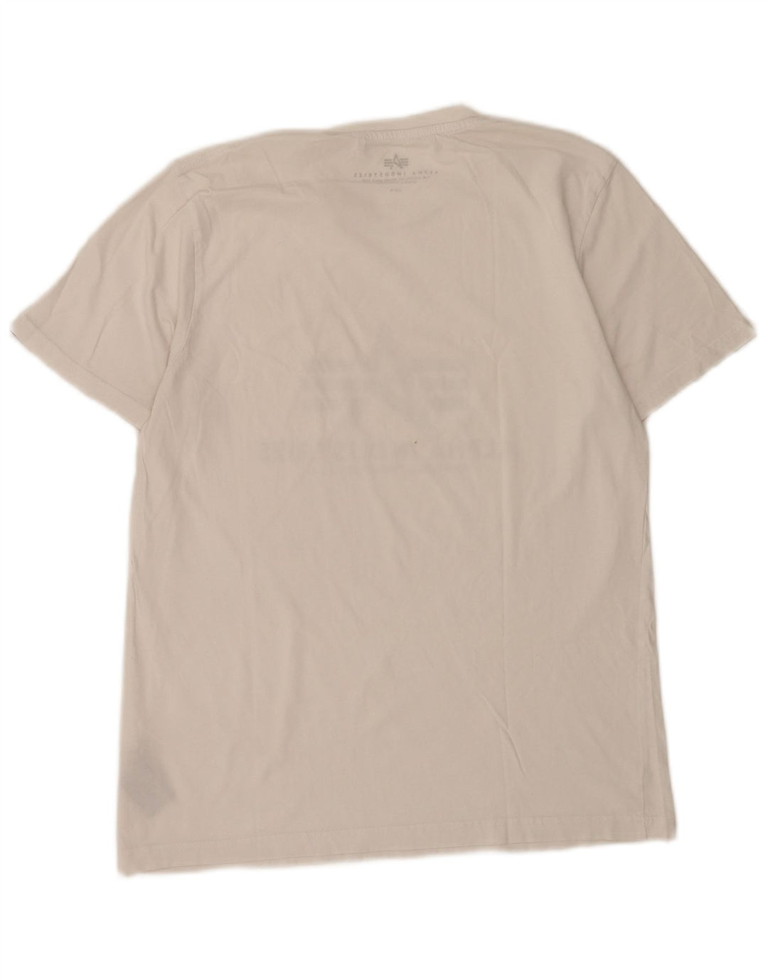 Alpha Industries Herren-T-Shirt mit Grafik, mittelweiße Baumwolle