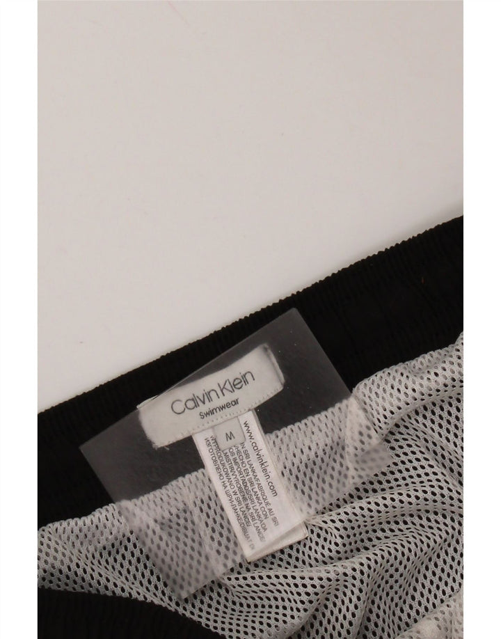 CALVIN KLEIN Damen Badeshorts mit Grafik, UK 14, mittelschwarz, Polyester