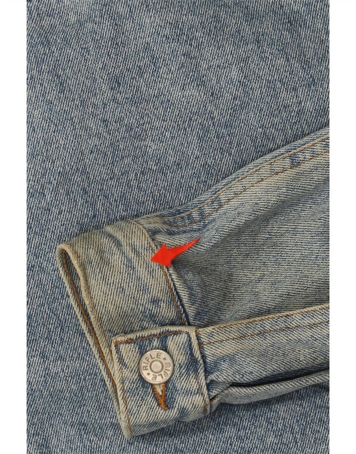 Rifle Herren Jeansjacke UK 38 Mittelblaue Baumwolle