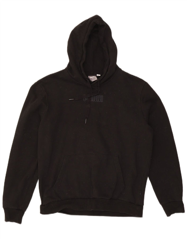 PUMA Herren Graphic Hoodie Pullover Mittelschwarze Baumwolle