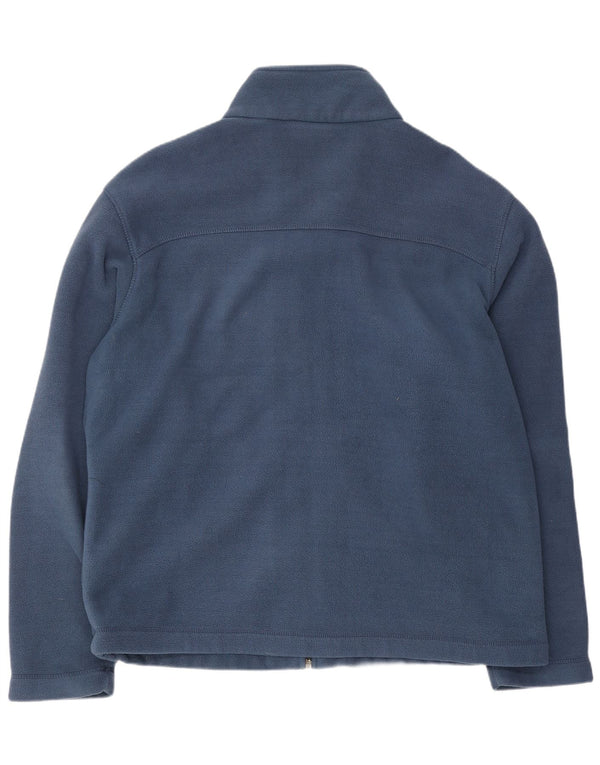 Timberland Herren Fleecejacke UK 40 Large Blau Polyester