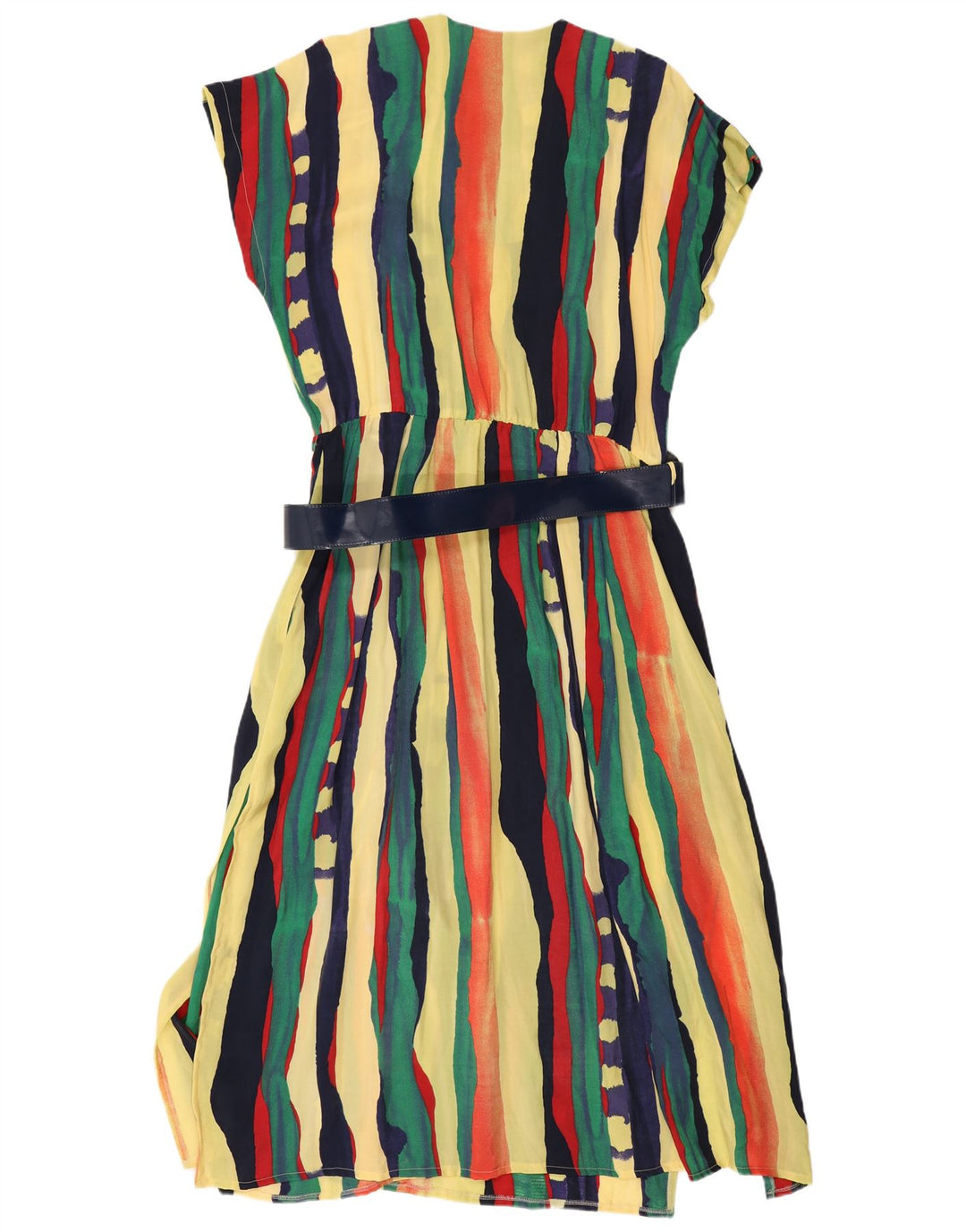 Puszta Kurzarm-Hemdkleid für Damen IT 44 Medium Mehrfarbig gestreift