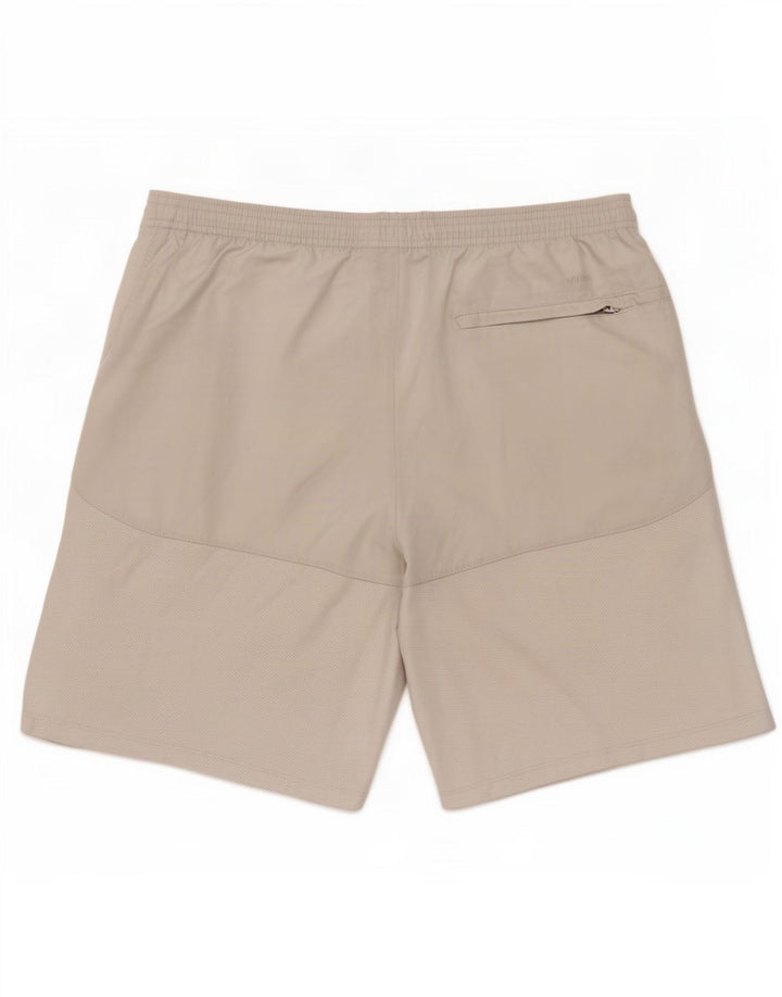 Nike Herren-Sportshorts, mittelweißes Polyester