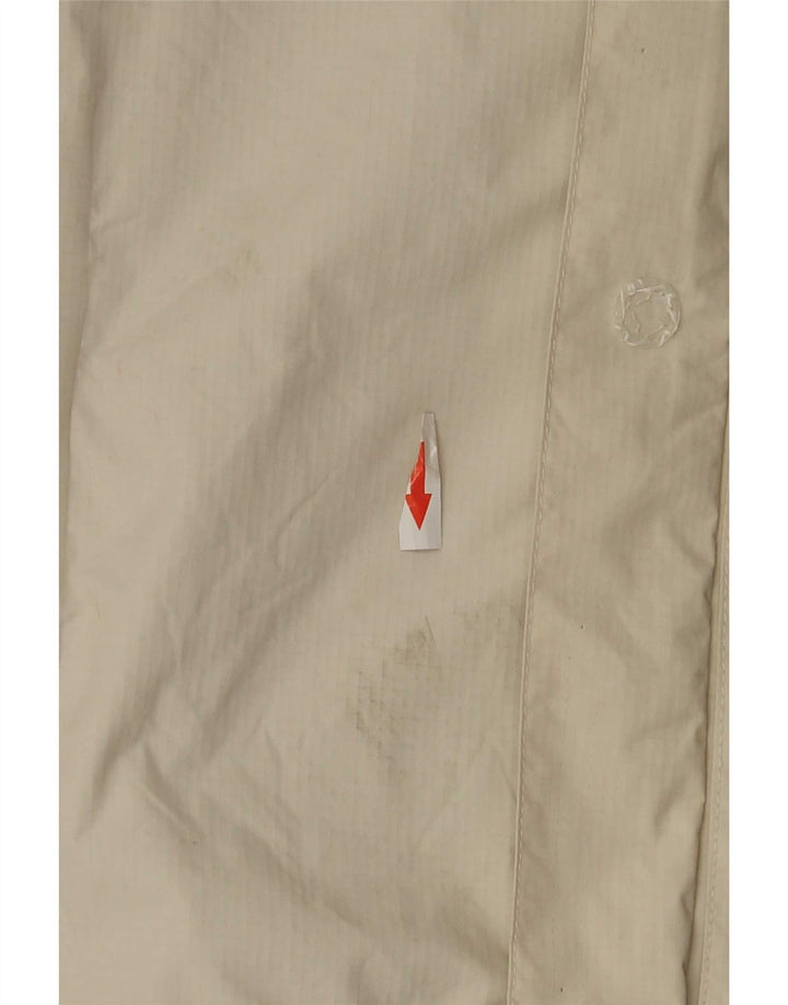 The North Face Damen-Regenjacke mit Kapuze, UK 14, mittelbeigefarbenes Nylon