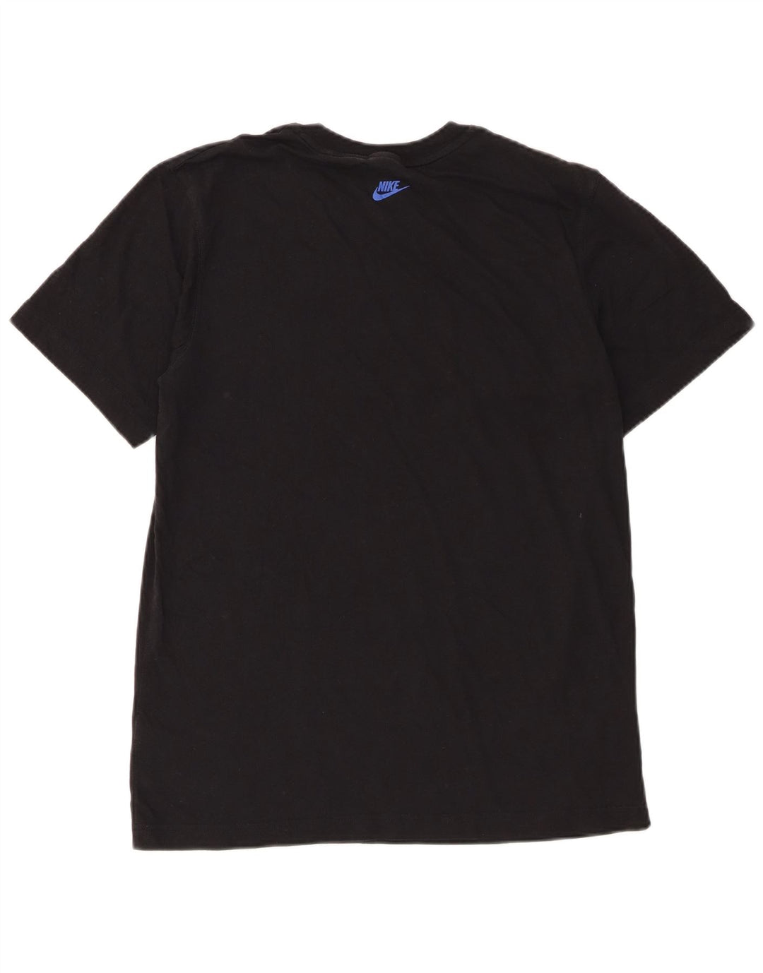 Nike Herren-T-Shirt mit Grafik, mittelgroß, schwarze Baumwolle