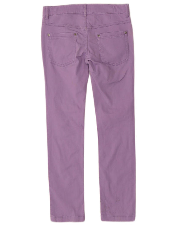 BENETTON Slim-Jeans für Mädchen, 8–9 Jahre, Größe L, W26, L26, Lila, Baumwolle