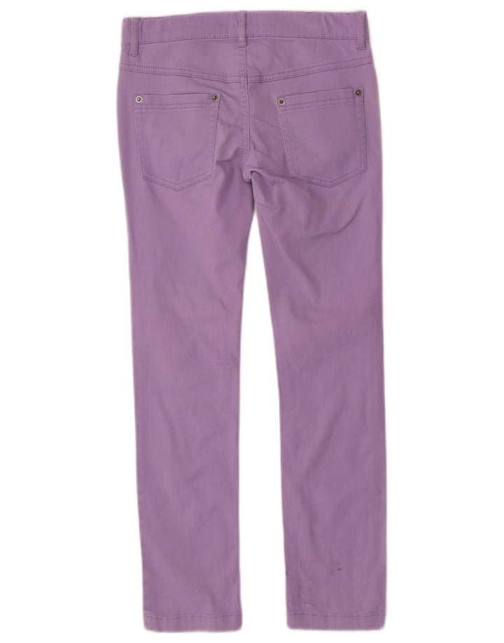 BENETTON Slim-Jeans für Mädchen, 8–9 Jahre, Größe L, W26, L26, Lila, Baumwolle