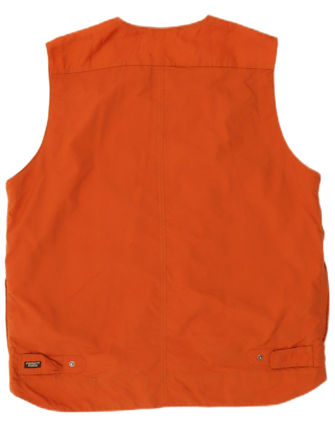 Giani Feroti Herren Utility Gilet UK 38 Medium Orange Polyamid