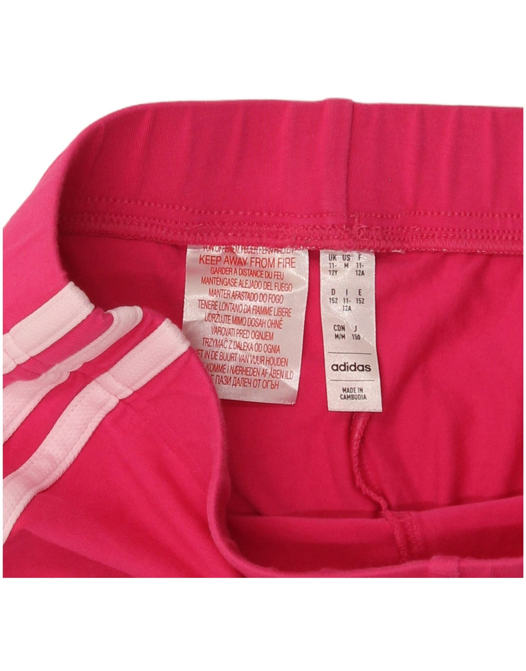 Adidas Mädchen Leggings 11-12 Jahre Rosa