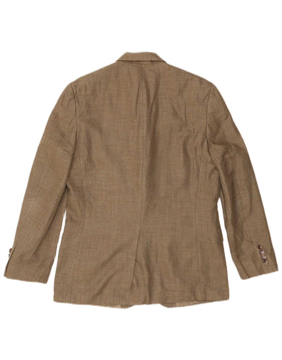 Chaps Herren-Blazer mit 2 Knöpfen, UK 38, Mittelbeige, Polyester