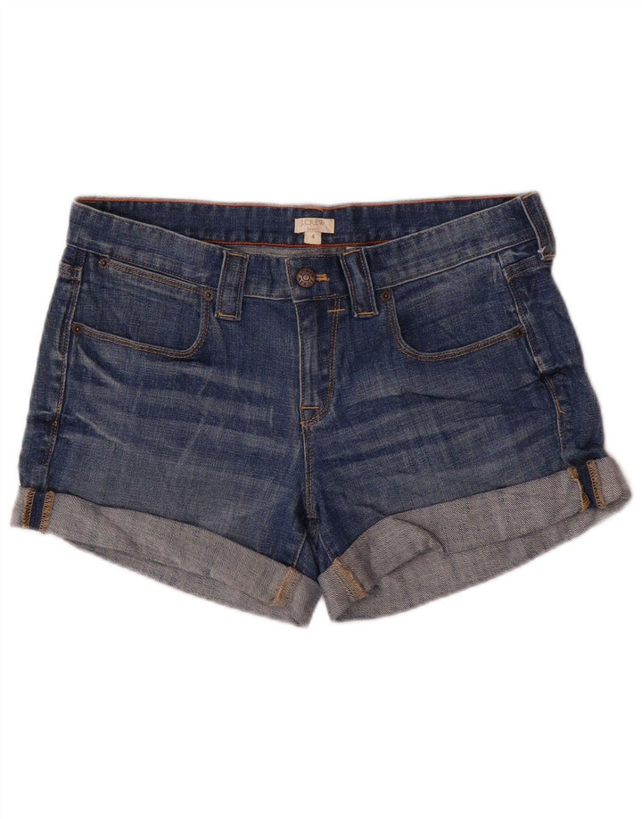 J. CREW Damen Jeansshorts US 4 Small W32 Blaue Baumwolle