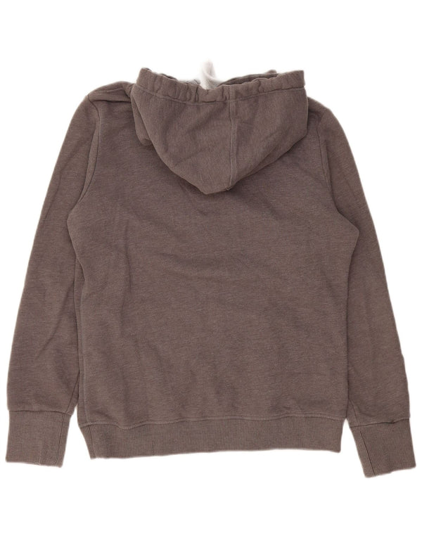 Superdry Graphic Hoodie-Pullover für Damen, UK 16, Größe L, Grau, Baumwolle